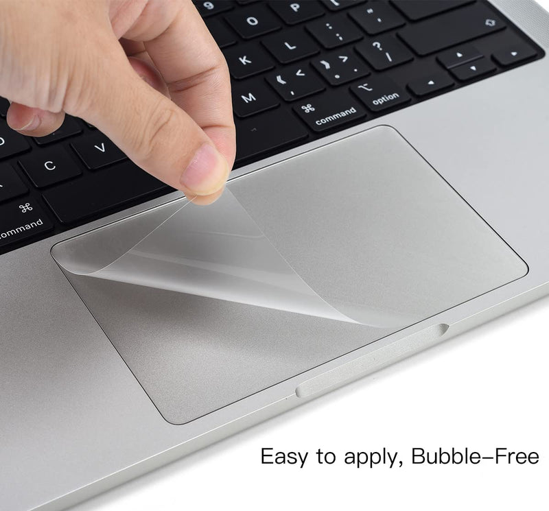 2 Pack MacBook Pro 14 Trackpad Protector Cover Skin, Clear Anti-Scratch Touchpad Cover Film for 2022 2021 New Apple MacBook Pro 14 Inch M1 Pro/Max Chip Model A2442 Protective Accessories MacBook Pro 14 A2442