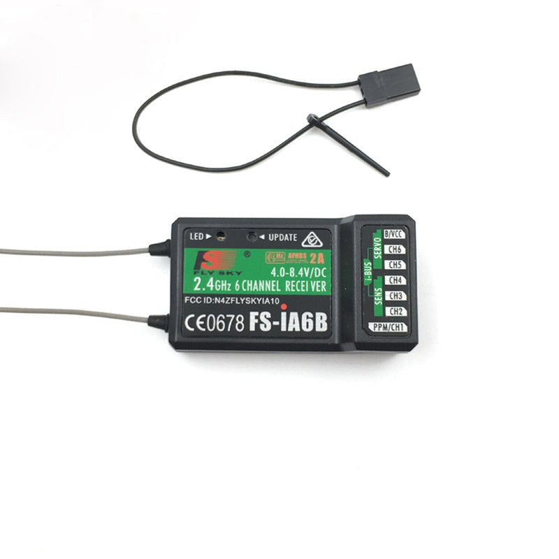 [AUSTRALIA] - DTXMX Flysky Receiver FS-iA6B 2.4G AFHDS 2A 6Channels Support PWM/PPM/i-Bus Output Compatible Flysky FS-i6 FS-i6X FS-i6S and i10 RC Radio Transmitter 