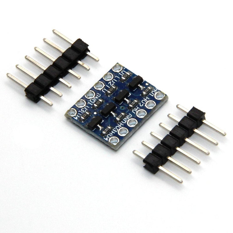 Hailege IIC I2C Logic Level Converter Bi-Directional Module 5V 3.3V Level Converter Adapter Pack of 10