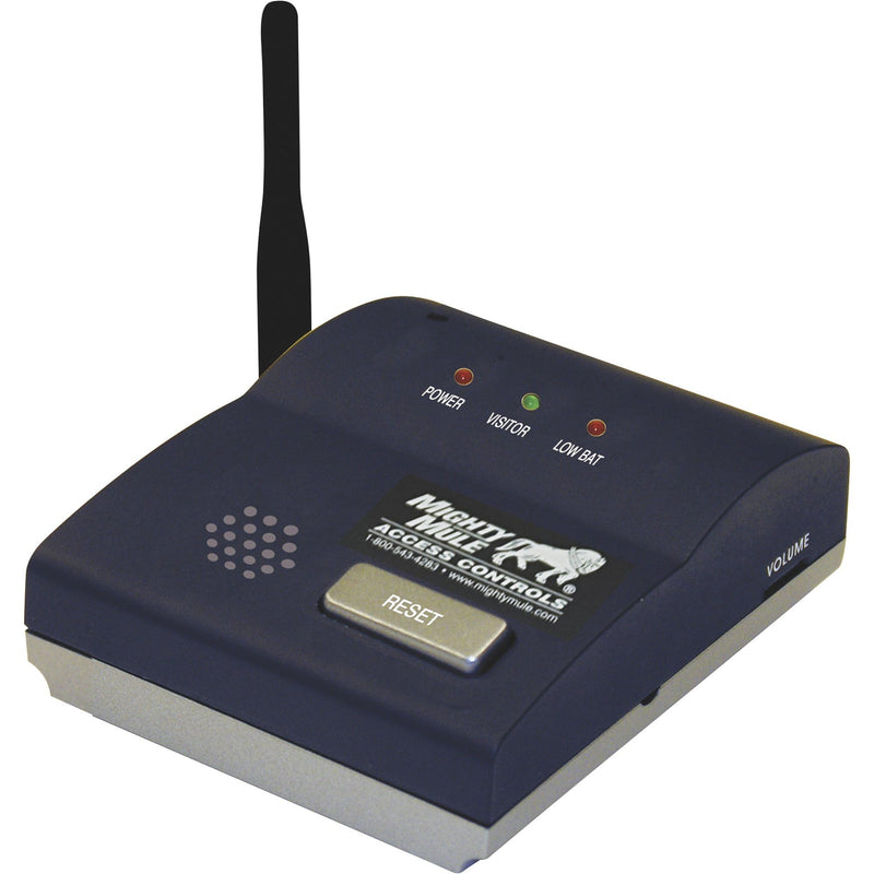 Interior Wireless Replacement/Additional Driveway Alarm Base Station for Mighty Mule Outdoor Motion Detectors - Compatible with Mighty Mule Automatic Gate Openers - Black, FM231-R