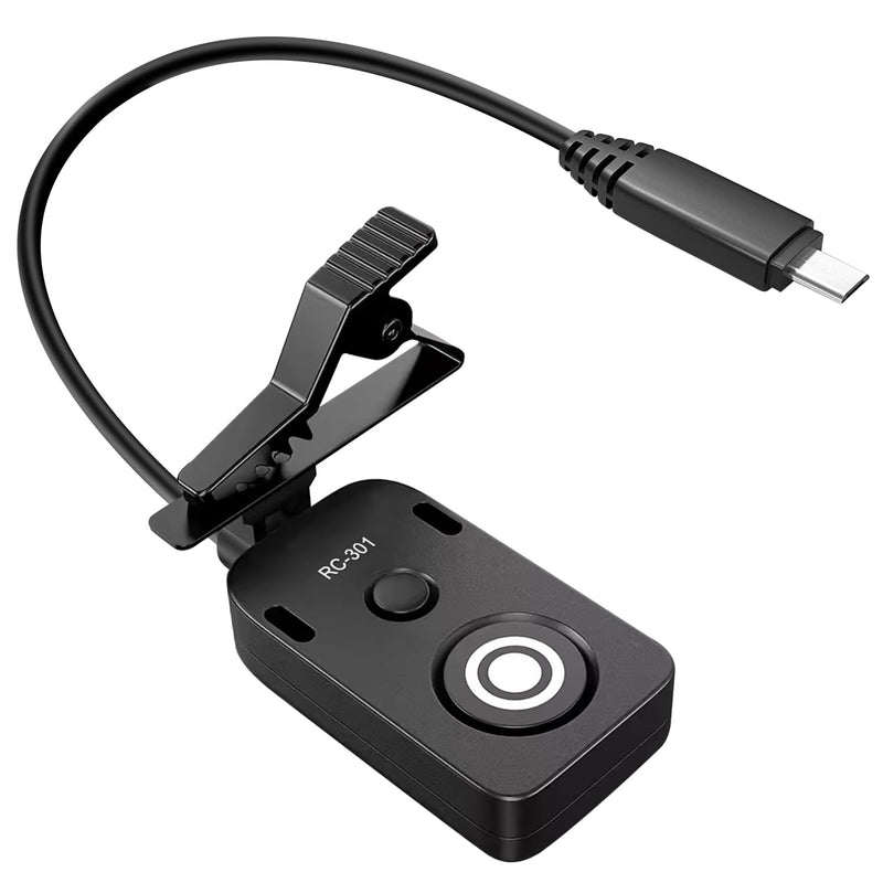 [AUSTRALIA] - Small Release Shutter Remote Control Cable RC-301 S2 for Sony Support Video Camera Cable a7m4 a7r4 a7r2 r3 m2 a9 a1 a6600 a6500 (30cm/12in) 