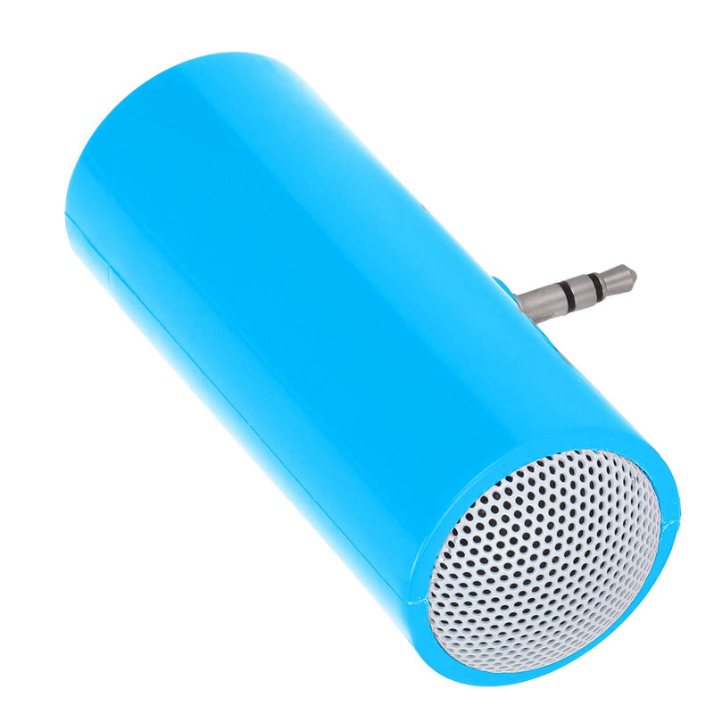 Mini Stereo Speaker,New DIY Pillow Speaker, True HD and Unique Soft Sound Portable Speaker, Portable Plug in Speaker with 3.5mm Aux Audio Input, for Mobile Phones and Tablets(blue) blue