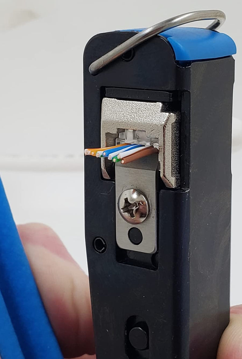 Ideal Electrical 85-385 Unshielded Feed-Thru Modular Plug, Cable Connector for CAT6A/6 Unshielded Cables, 50 Connectors 50 Pack