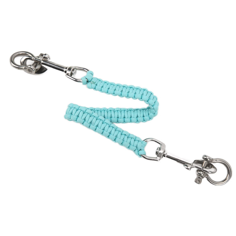 Alomejor Diving Camera Handle Rope Bracket Handle Rope Noctilucence Strong Rustproof Anticorrosion Underwater Camera Carry Lanyard Luminous Blue