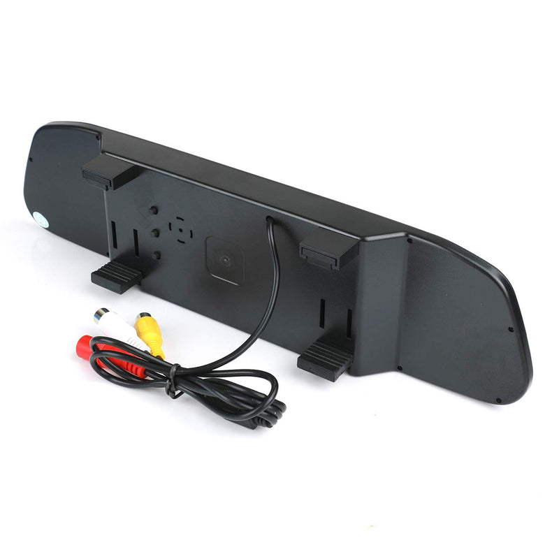 Backup Camera and Monitor Kit, 4.3" Car Vehicle Rearview Mirror Monitor for Car Reverse Camera Waterproof Car Rear View Camera with 9 LED Night Vision (4.3" Backup Camera) 4.3" Backup Camera