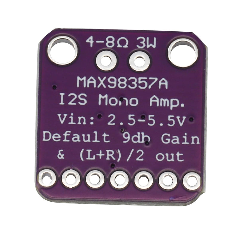 Heevhas MAX98357 Audio Power Amplifier Module I2S Class D Filterless Audio Amplifier Board for Raspberry Pi (Pack of 3)