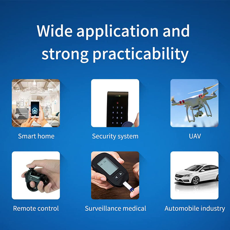CMT2300A 868/915MHz SMD Wireless Module SPI 20dBm Antennas IPEX / Stamp Hole Distance 3 km E49-900M20S for Smart Home Security UAV Remote Control Monitoring Medical Antomobile Industry