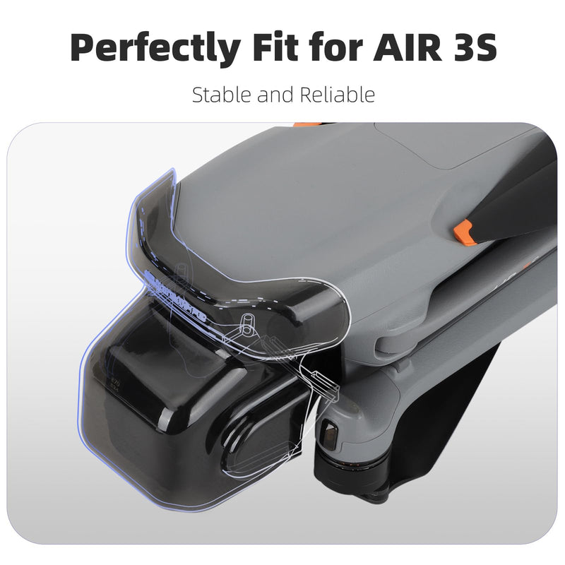 Air 3S Gimbal Protector, Camera Lens Cap Protective Lens Cover for DJI Air 3S Drone Accessories