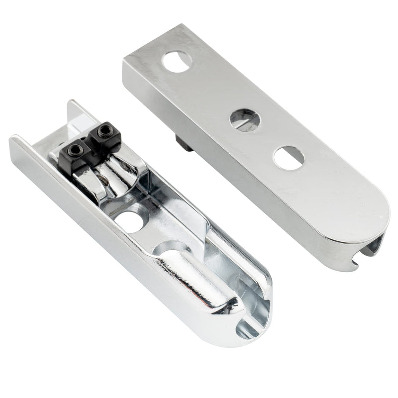 [AUSTRALIA] - Musiclily Pro Individual Bass Bridge Single String Lock-Down Bass Bridge for 4-String Electric Bass, Chrome (Set of 4) 