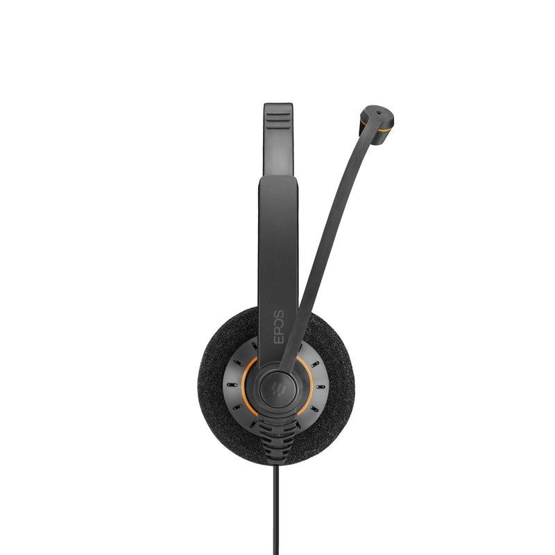 [AUSTRALIA] - EPOS Sennheiser Consumer Audio SC 60 USB ML (504547) - Double-Sided Business Headset | For Skype for Business | with HD Sound, Noise-Cancelling Microphone, & USB Connector (Black) 