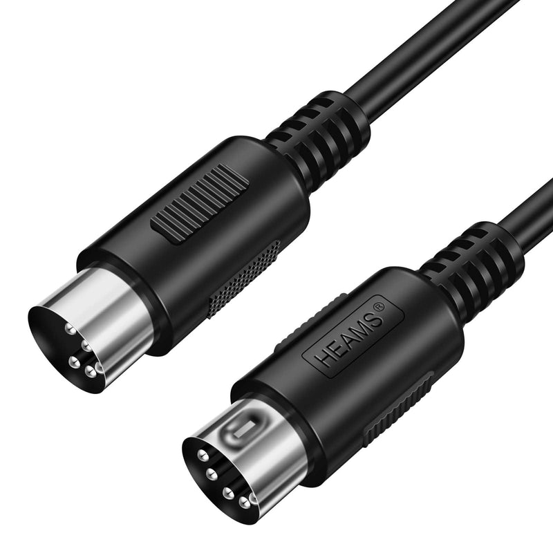 [AUSTRALIA] - 3 Pack Premium 3FT MIDI Cable, Stable & Fast Transmission and Long-lasting MIDI Cables, Male to Male 5-Pin MIDI Cable for MIDI Keyboard, Electronic Piano, Electronic Drum 3 Pack 