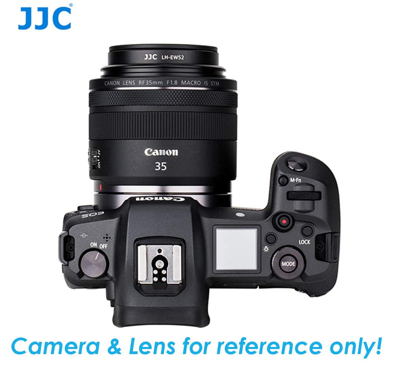 [AUSTRALIA] - JJC LH-EW52 Metal Screw-in Lens Hood, Compatible with Canon RF 35mm f1.8 Macro IS STM Lens, Replacement for EW-52 For Canon RF 35mm f1.8 