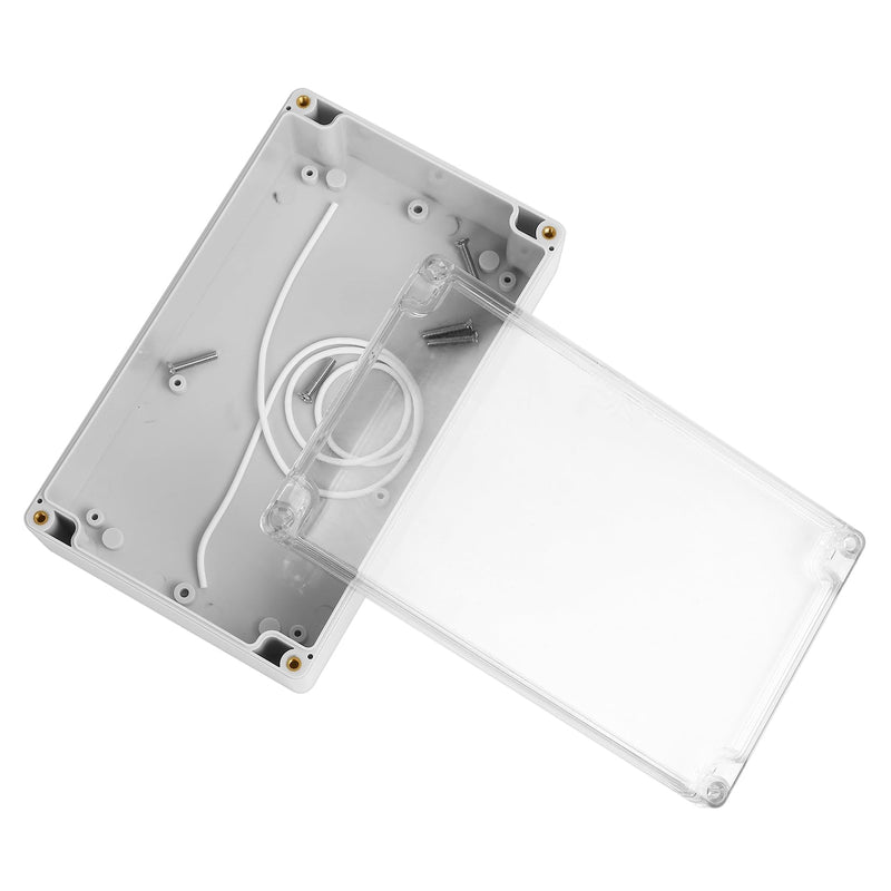 ABS Plastic Electronic Enclosure Box, Waterproof IP65 Empty Housing Plastic Housing with Clear Lid, Industrial Housing, Junction Box, Junction Box, Junction Box, Junction Box, Junction Box, 200 x 120 200*120*56