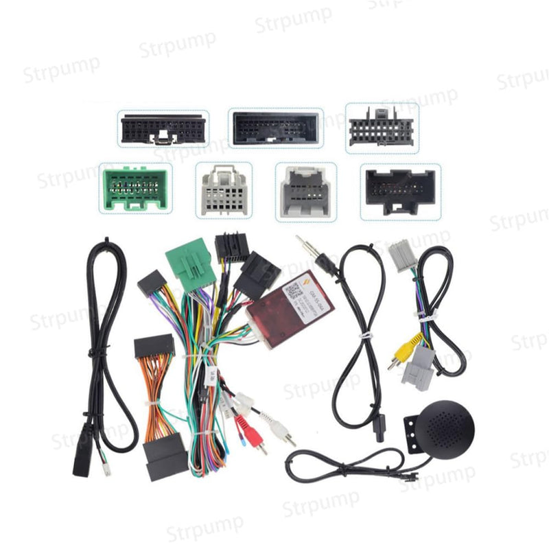 16pin Car Radio Stereo Power Retrofit Harness Cable Wire Loom Connector for Chevrolet GMC Silverado/Colorado/Suburban/Chevy Tahoe/Trailblazer/Buick Envision/Verano Plug
