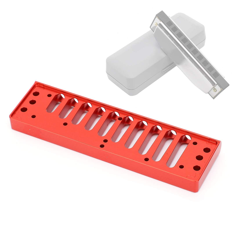 Harmonica Comb for SP20 Aluminum Aalloy 10 Hole Blues Hormonica Comb Parts Musical Instrument Parts