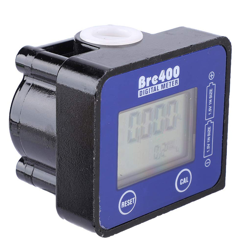 Fuel Oil Flowmeter, High Precision Digital Flow Meter, Diesel, Aluminium Alloy Pipeline Flow Gauge, 1/2 Inch LCD Display, Flow Meter, High Precision