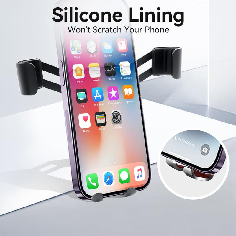 Car Phone Holder Stand Fit for Nissan Rogue 14-20 Adjustable for Air Vent Car Phone Mount Compatible with All Most 4.7 Inches-6.7 Inches Phones