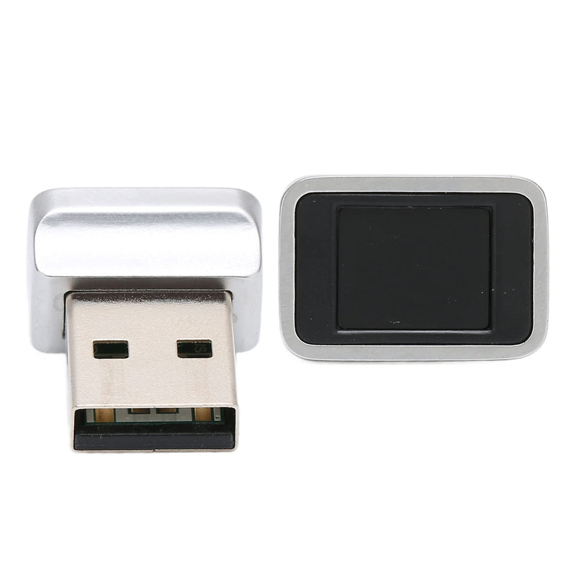 Yoidesu Mini USB Fingerprint Reader for 7 8 10 Fingerprint Scanner Scanner PC Dongle Fingerprint Sensor 360 Degree 0.5STouch Speedy Matching Biometric Portable USB Fingerprint Logger for PC Laptop