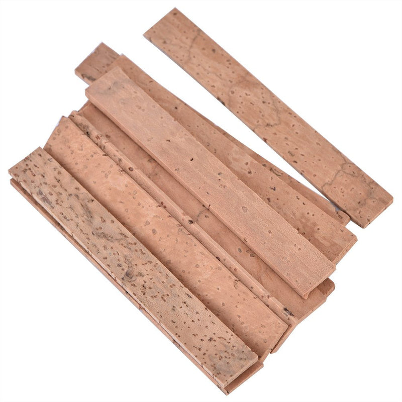Clarinet Neck Joint Cork Sheet,10 Pcs/Set Repair Clarinet Accessories for for Neck Cork Instrument Quality Replacement