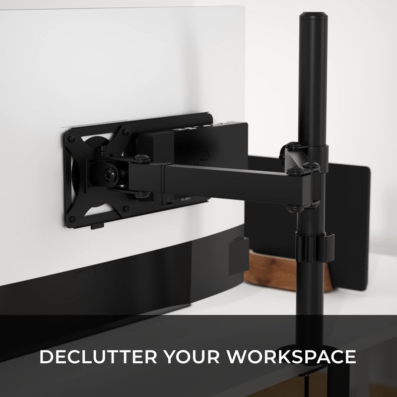 HumanCentric Monitor Arm VESA Mount Extension for Dell Docking Station | Fits WD19, WD19TB, WD19DC, WD15, Adapter for Dell Docking Station Arm Bracket, Compare MK15 Mount Kit, Extension Compatible