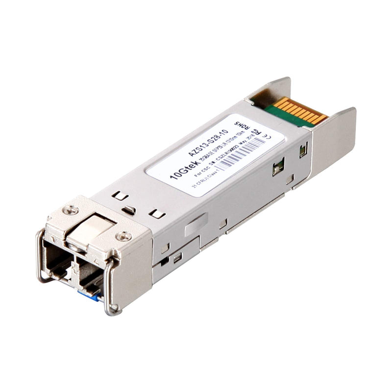 10Gtek 25G SFP28 SFP+ Transceiver, 25GBase-LR Module, 1310nm SMF, up to 10km, Compatible with Mellanox MMA2L20-AR 25GBase-LR: 10km