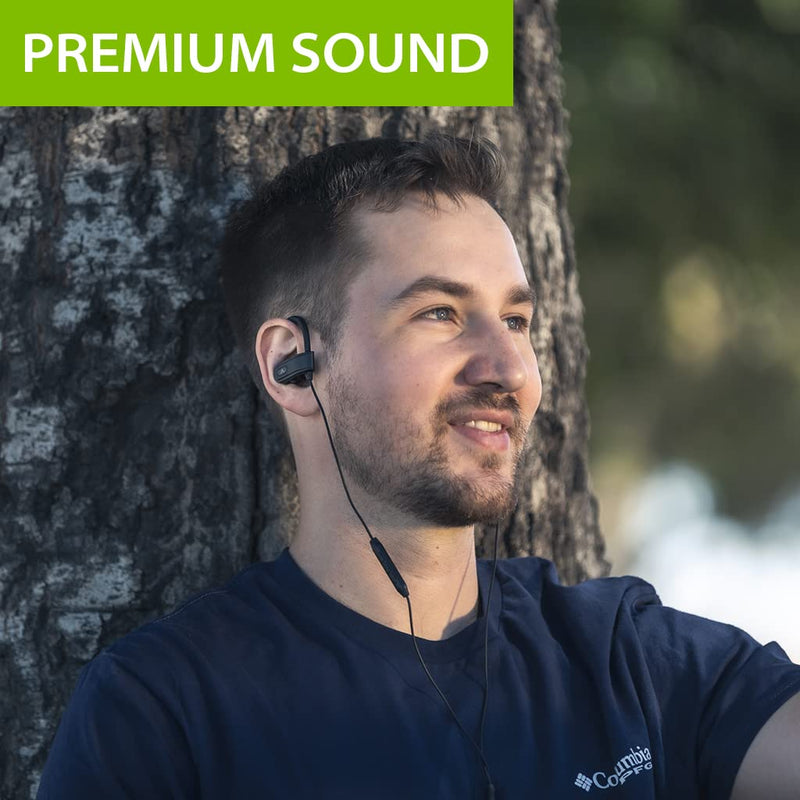 [AUSTRALIA] - Avantree C171 - USB-C Wired Earbuds with Microphone & Volume Controls, Compatible with New iPhone 15 & 16, Samsung, Google & Android Type C Phones Headphones with Ear Hook for Running & Sports Black Standard USB-C (Android & iPhone 15 & 16) 