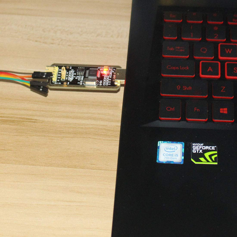 USB to TTL Serial Adapter, USB to Serial Converter for Development Projects - Featuring Genuine FTDI USB UART IC ¡FT232BL¡¯ Chip Compatible with Windows 10