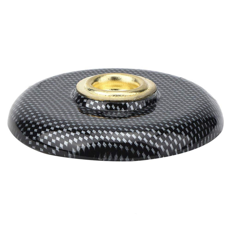 [AUSTRALIA] - Cello Rest, Rock Stop Cello Endpin Rest Stopper - Anti-Slip Anchor Pad with Hole for Spike Floor Protector(Black) Black 