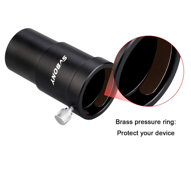 SVBONY SV157 Extension Tube 1.25 inch Optical Length 40mm Total Length 70mm Extension Tube for Telescope (70mm)
