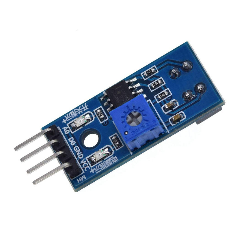 Hailege 10pcs TCRT5000 Infrared Reflective Sensor IR Photoelectric Switch Barrier Line Obstacle Avoidance Module Tracing Sensor Tracing Module for Arduino Smart Car Robot