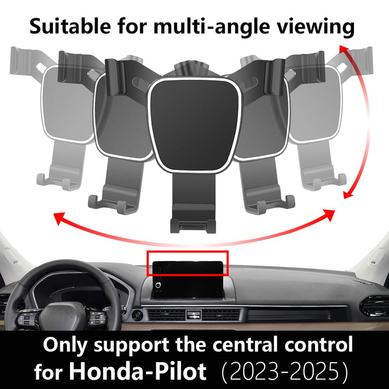 Car Phone Holder for Honda Pilot 2023 2024 2025 2026，HR-V 2023-2026，CR-V 2023-2026 Auto Accessories Navigation Bracket Interior Decoration Screen Mobile Cell Phone Mount case