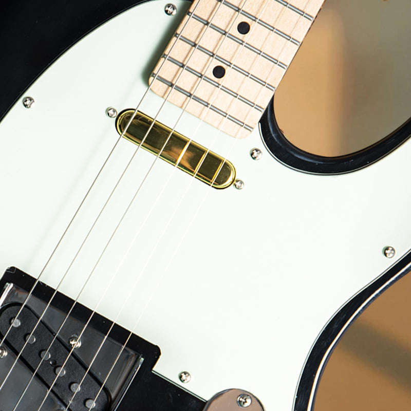 Pro TL-60S Vintage Alnico 5 Single Coil Neck Pickups for FD Tele Style Electric Guitar, Gold pickup neck