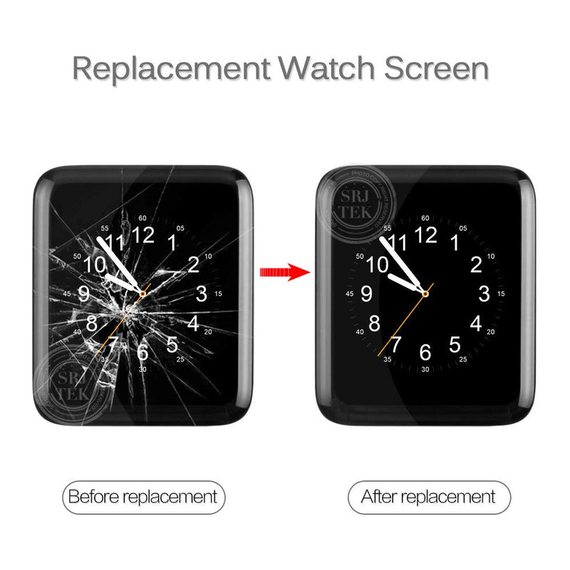 A-MIND for Apple Watch Series 1 Iwatch 1st 38mm LCD Display Touch Screen Replacement Assembly,for Iwatch 1st 38mm Display LCD Panel Repair with Tools 38mm LCD with Touch