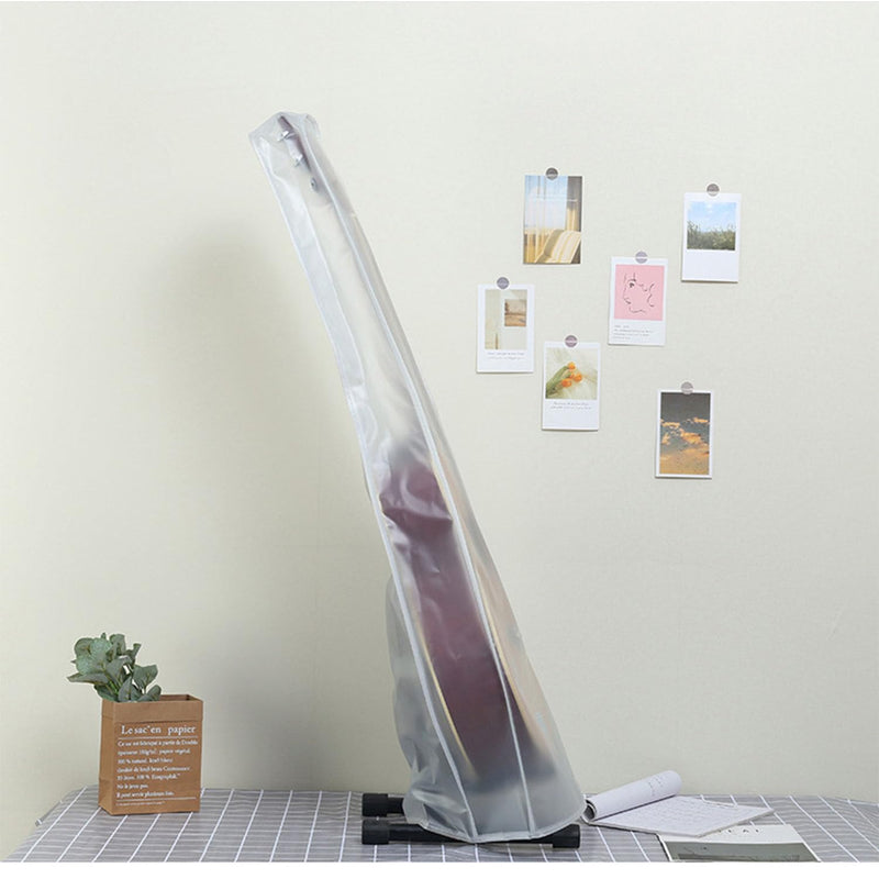 Guitar dust Cover wall mount Transparent Guitar Dust Cover PVC Frosted Fits Acoustic, Electric,ukuleleWater Resistant Dust Dirt Moisture (For Acoustic guitar) For Acoustic guitar