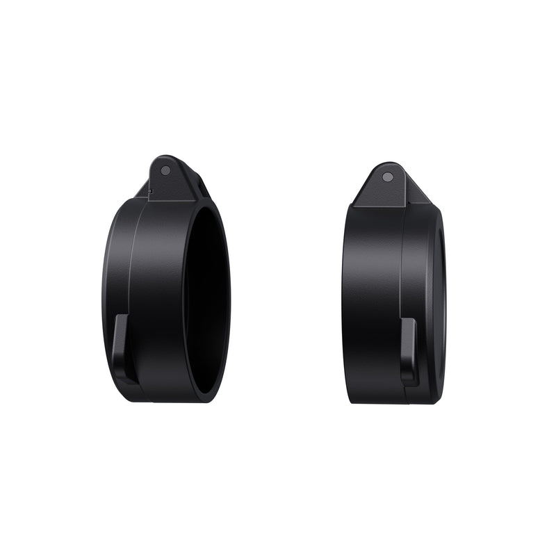 [AUSTRALIA] - Flip-up Red Dot Lens Cover Black Protection Caps for Sig Sauer Romeo5 (Not fit Romeo5 Gen II) & Optics Sight with 28mm Diameter Ocular/Objective Lips 