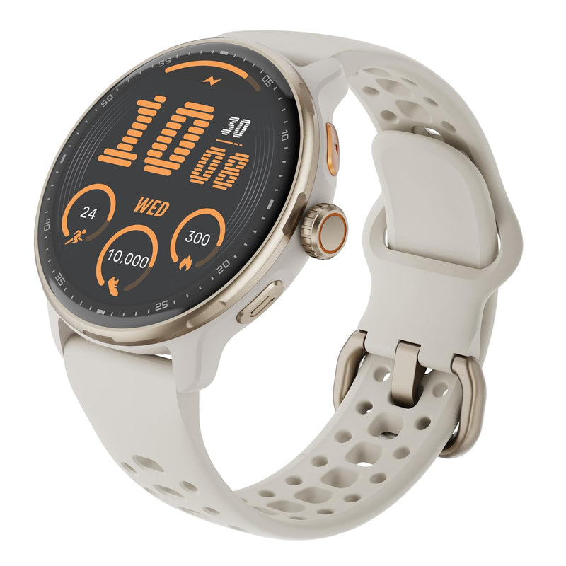 R3 GPS Smartwatch (White/Gold)