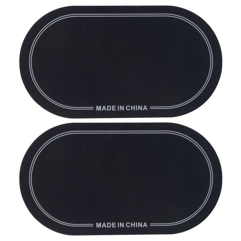 MEELYHOMEZQA 2pcs Single/Double Pedal Drum Patches Skin Replacement Self-Adhesive Drumhead Patchs Protector for Kick Bass Durm Parts, 18*10cm