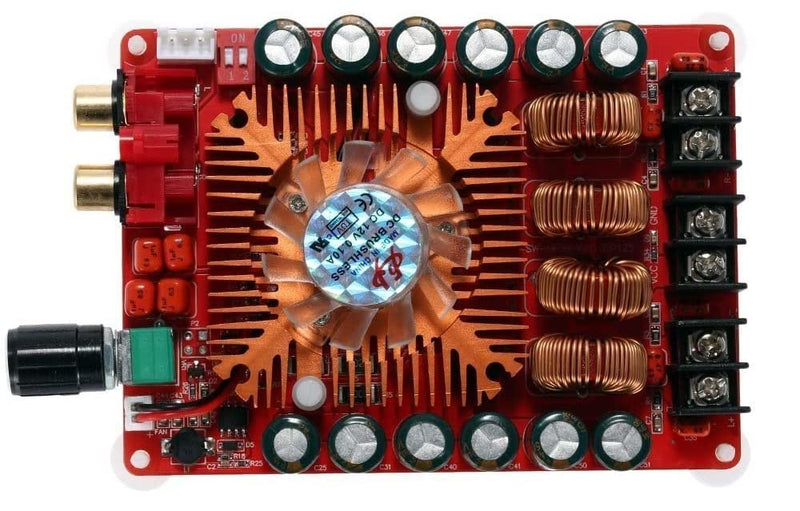 [AUSTRALIA] - Fasizi TDA7498E 2 x 160 W Dual Channel Audio Amplifier Board, Support BTL Mode 1 x 220 W Single Channel, DC 24 V Digital Stereo Power Amp Module for Car Carrier Computer Speakers DIY 