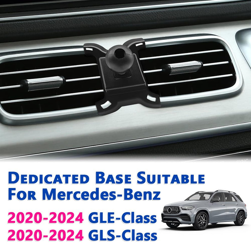 Car Phone Mount 2020-2024 Mercedes Benz GLE Class and 2020-2024 GLS Class [Thick Case Friendly] Mobile Phone Holder Cell Navigation Bracket Air Vent Auto Accessories Cradles, All Phones