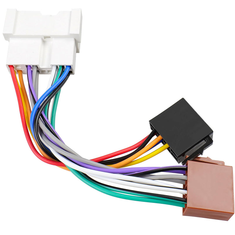 [AUSTRALIA] - Radio Wiring Harness for Hyundai Stereo Connector, 16Pin Car Radio Wire Harness Adapter Compatible with Elantra Sonata Accent Tucson Kia Rio Sedona Spectra 