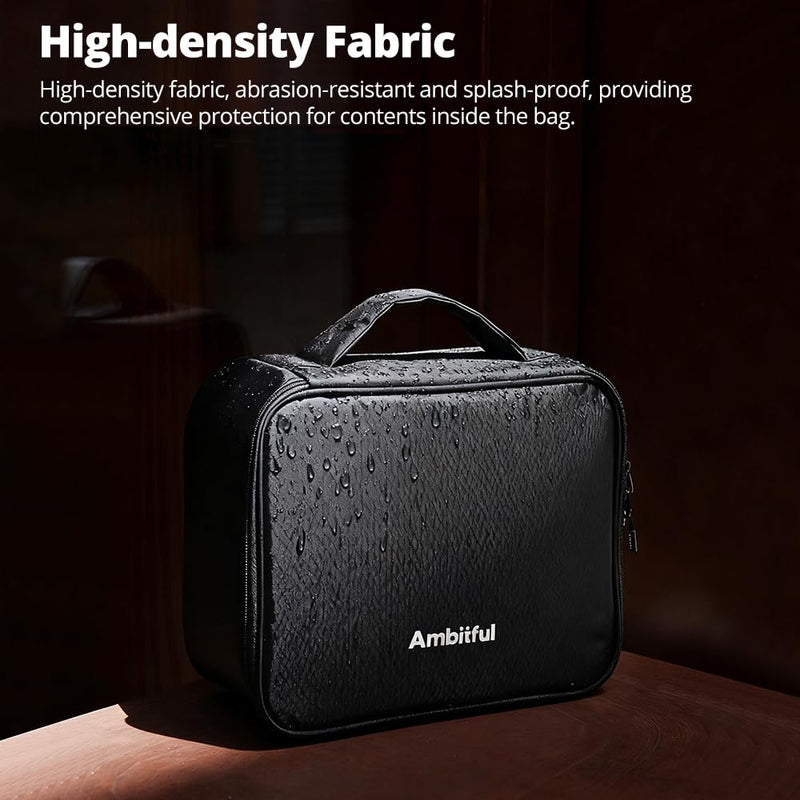 AMBITFUL Carrying Bag Zoom P7 for Photography Equipments with Large Capacity, Multi-functional Storage Case for Mini Drone and Other Accessories,with Thick Sponges | Large Capacity Bag with Shock Absorbing Thick Sponge and Inner Mesh Pockets to Safely ...