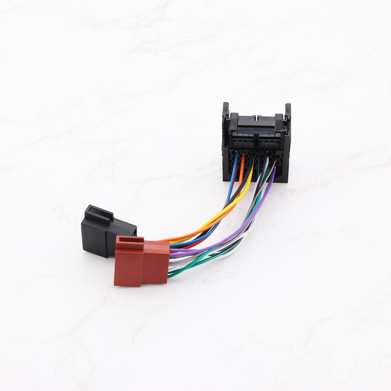 eMagTech Car Radio Adapter Old 17-pin Compatible with BMW 3 Series Compatible with BMW 5 Series Compatible with BMW 7 Series Radios Cord Length 11.5cm