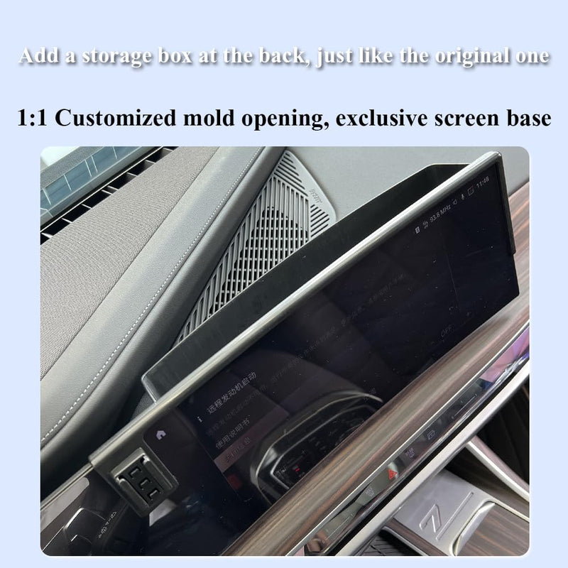 Car Phone Holder for BMW 7 Series Auto Accessories [Only for 2023-2024 7 Series Sedan] [XX NO Fit X7 SUV XX] [Auto Lock Hands Free Cell Phone Mount Car fits for iPhone & All Smartphones]
