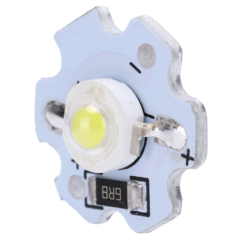 25 Pieces LED Lamp Beads 5V LED Chips 200LM 1W High Power SMD LED Lamp Chip Bulb for Replacement of Foodlight/Spotlight Lamps in Home Studio (Cool White 10000K), Lighting Accessories, Default
