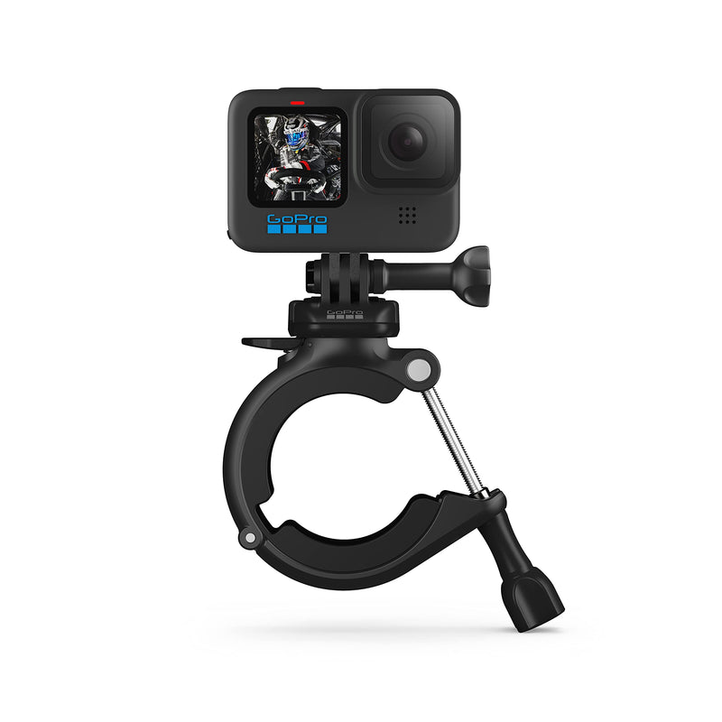 GoPro Cameras Large Tube Mount (Roll Bars + Pipes + More) (GoPro Official Mount) Black