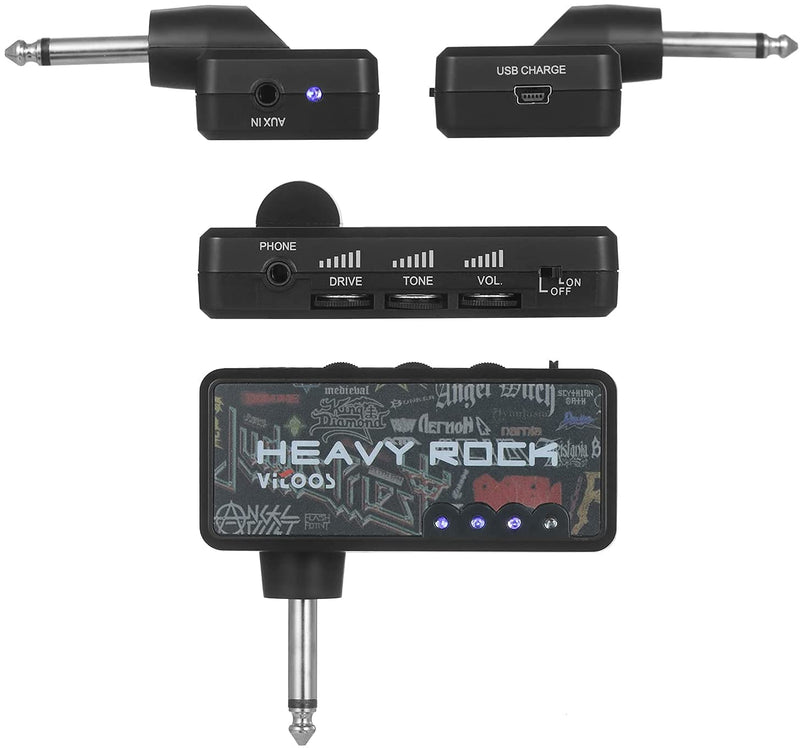 [AUSTRALIA] - Mini Guitar Amp - Compact Portable Headphone Amp & Amplifier for Electric Guitar 