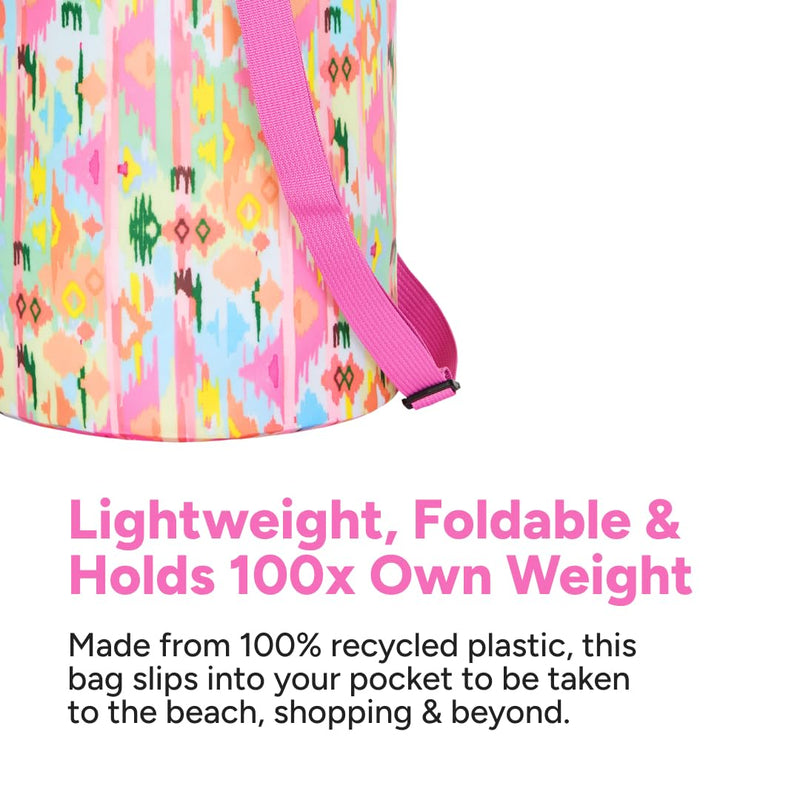Dock & Bay Medium Waterproof Dry Bag - 20L, IP66 Waterproof Bag, Lightweight - Ibiza Glow