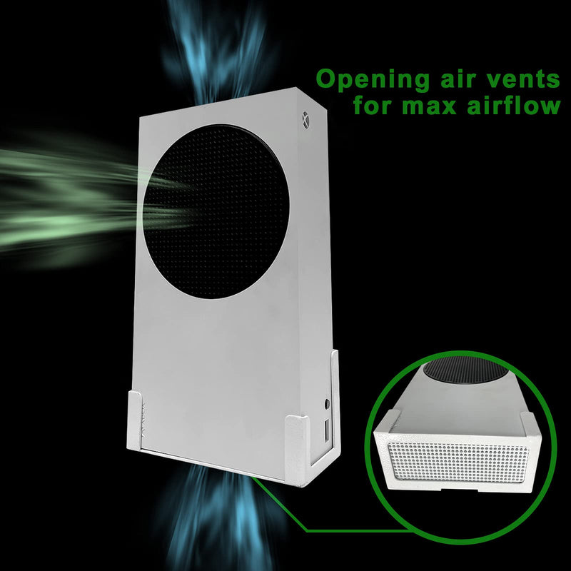[AUSTRALIA] - Wall Mount for Xbox Series S (Mount The Console & Accessories on Wall Near or Behind TV Left/Right), Wall Shelf Bracket Kit for XSS System 