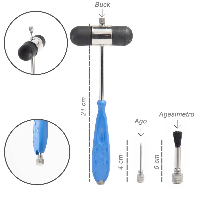 [AUSTRALIA] - Dejerine Gima 2000 Neurological Hammer, Pack of 1 