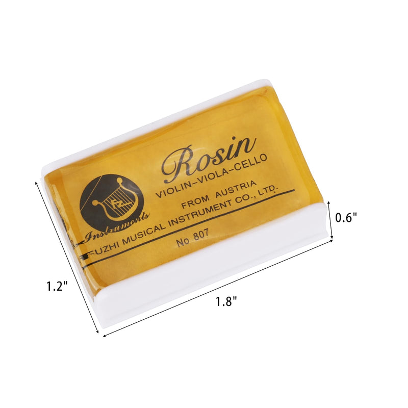 Violin Rosin 10 Pack Low Dust Natural Rosin for Violin, Viola, Cello Bows